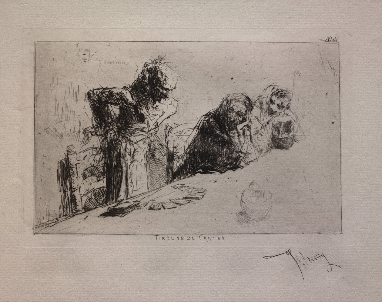 Cartomante de Mariano Fortuny y Marsal