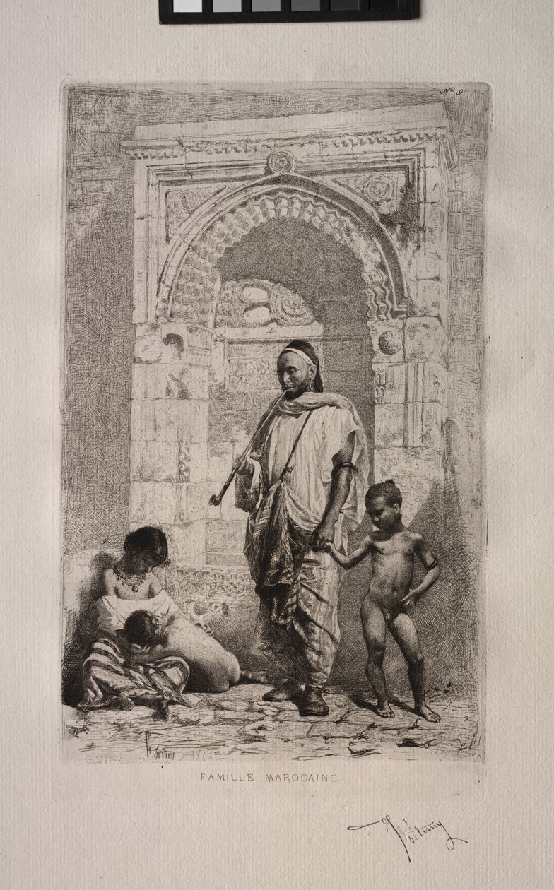 Família marroquina de Mariano Fortuny y Marsal