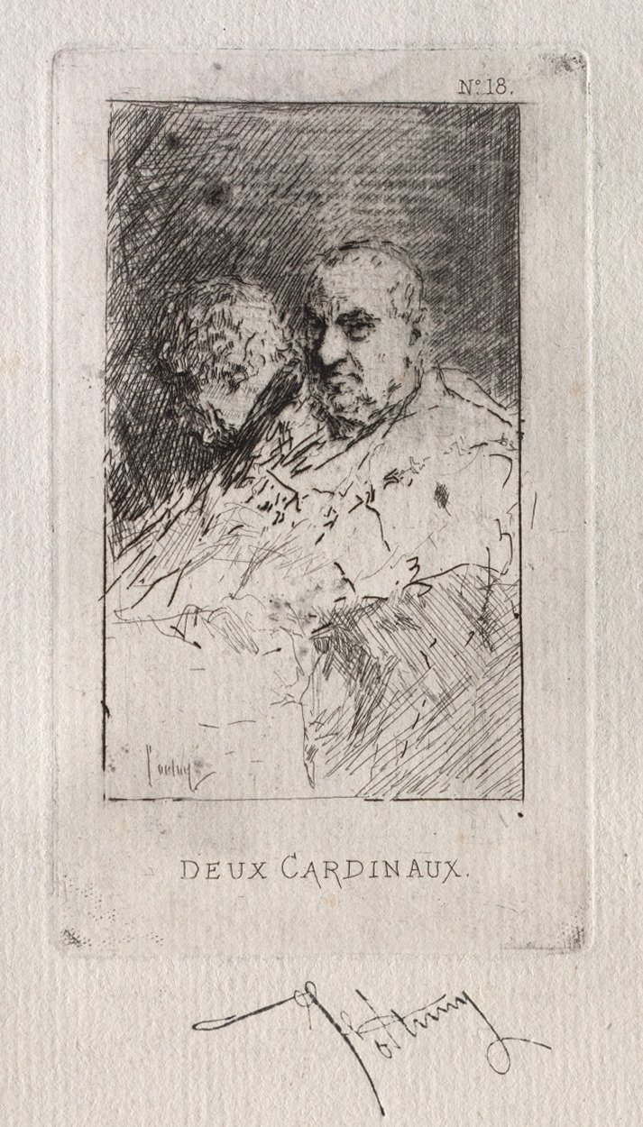 Dois Cardeais de Mariano Fortuny y Marsal