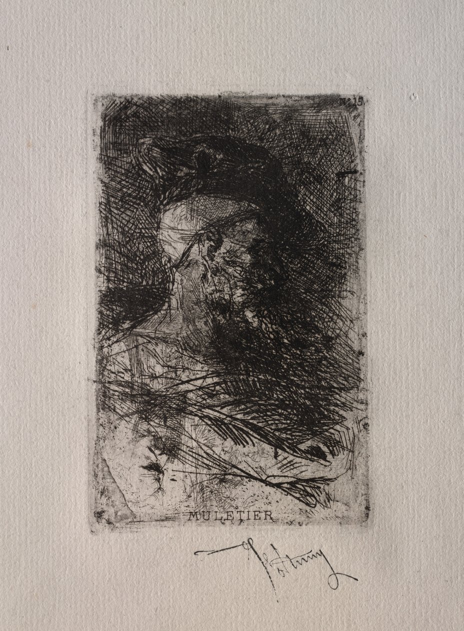 Muletier. de Mariano José María Bernardo Fortuny y Carbó
