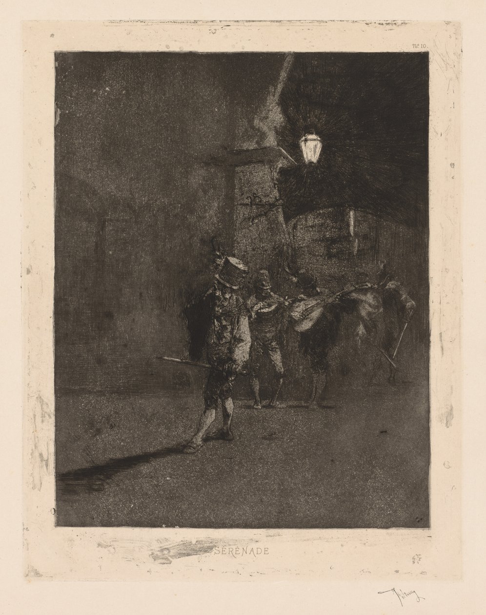 Serenata. de Mariano José María Bernardo Fortuny y Carbó