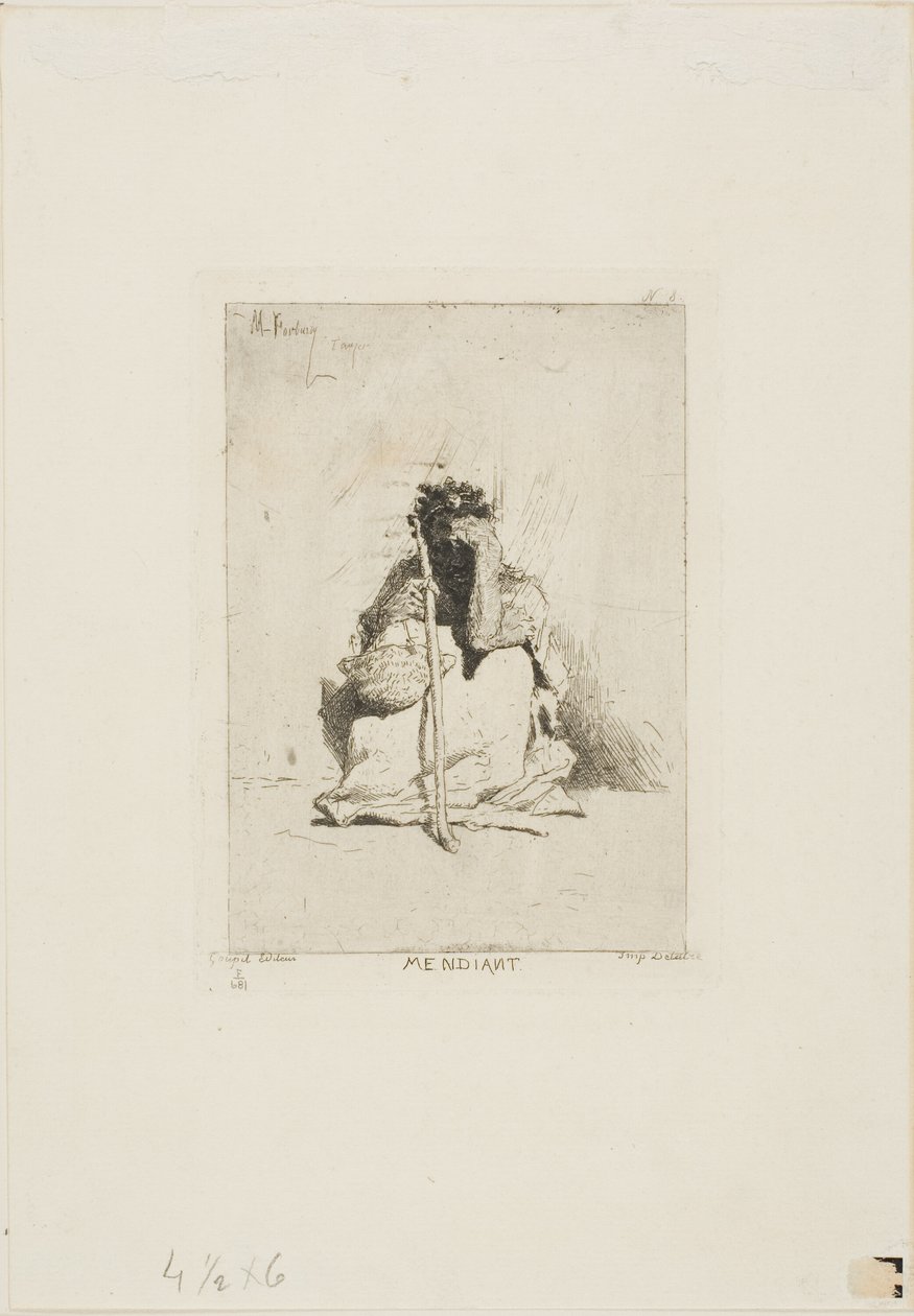 Um mendigo de Mariano Fortuny y Marsal