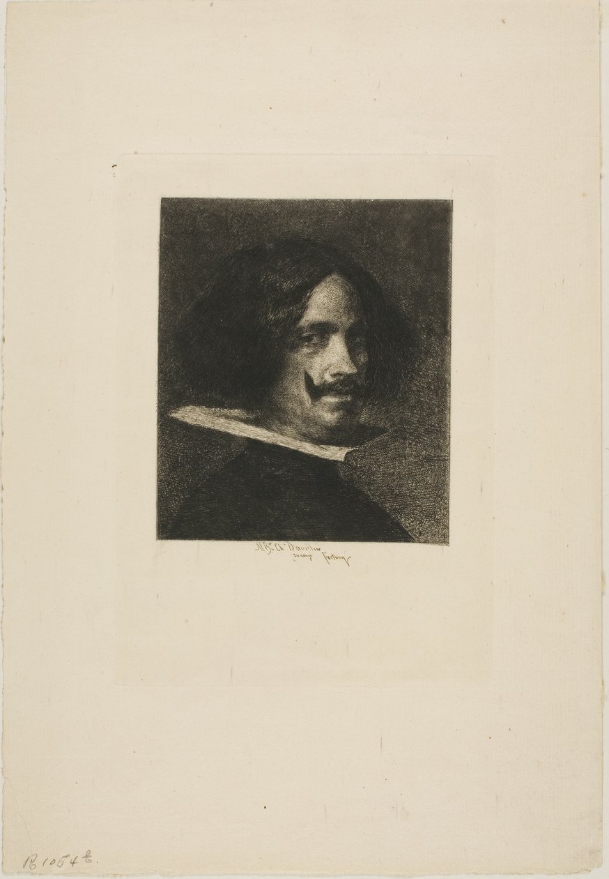 Retrato de Velasquez de Mariano Fortuny y Marsal