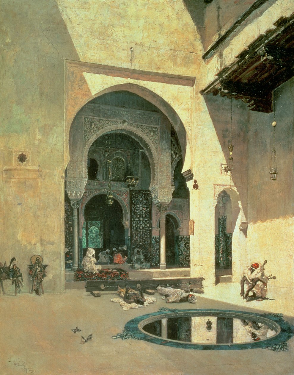 O Tribunal de Alhambra de Mariano José María Bernardo (1838-74) Fortuny y Carbó