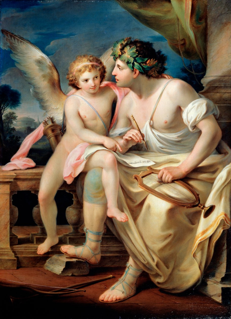 Poetas Inspiração, 1785. de Mariano Rossi
