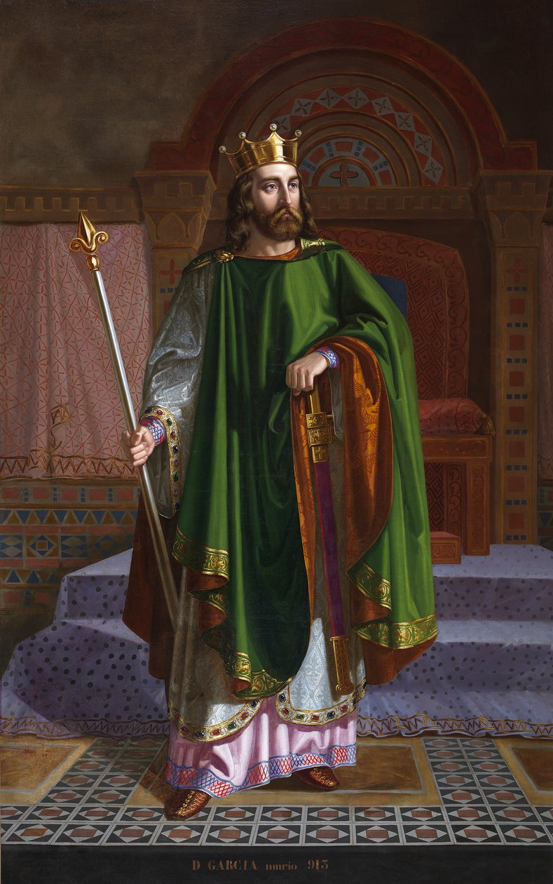 Retrato du roi Garcia Ier d
