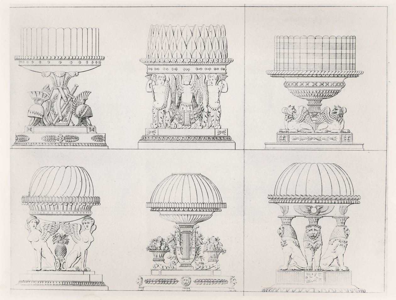 Designs de Antoine Careme de Marie Antoine Careme