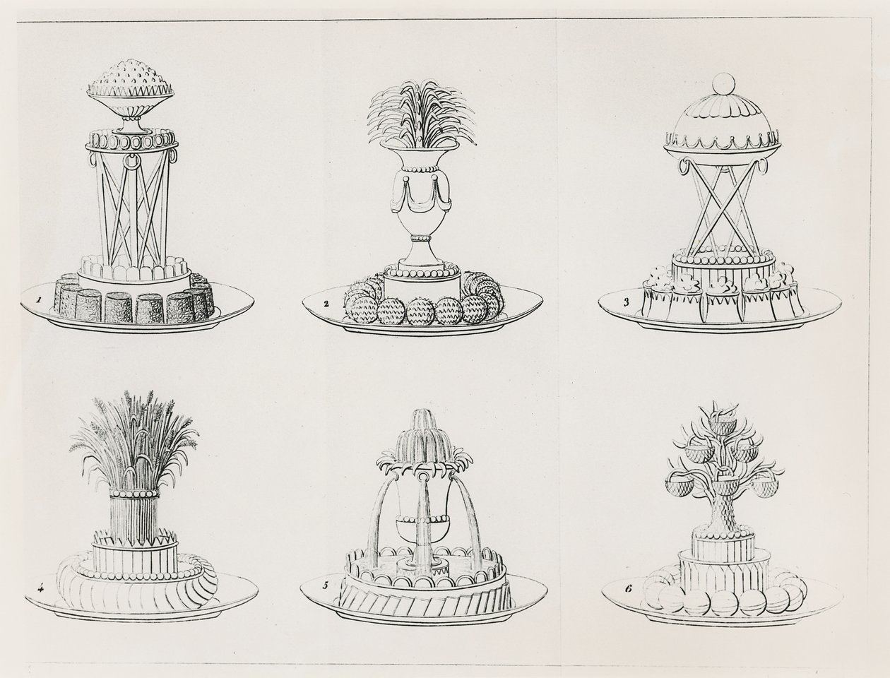 Designs de Antoine Careme de Marie Antoine Careme