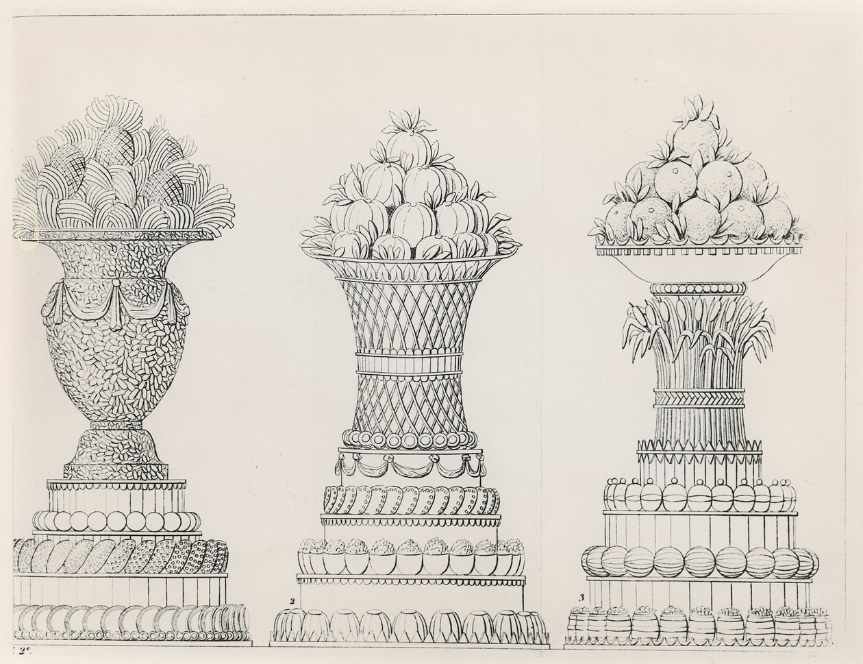 Designs de Antoine Careme de Marie Antoine Careme
