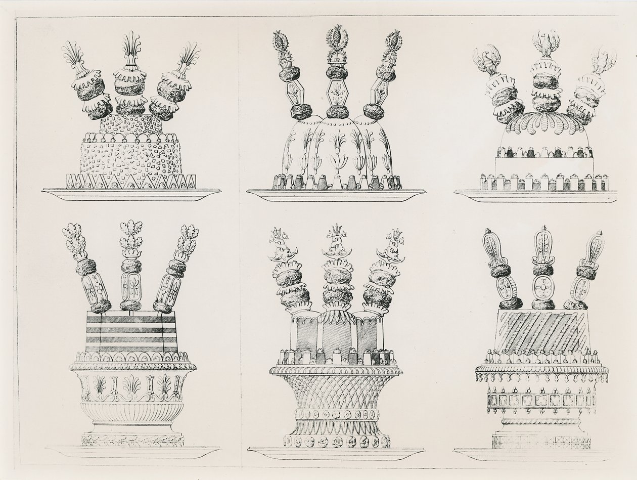 Designs de Antoine Careme de Marie Antoine Careme