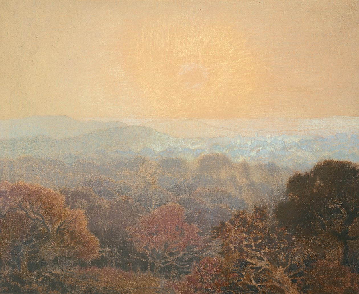 Paisagem, c.1902 de Marie Auguste Emile Rene Menard