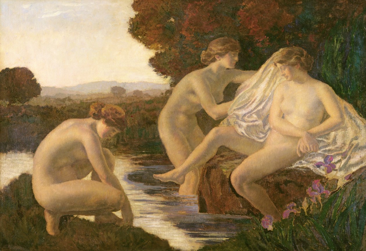 O banho de Diana, 1920 de Marie Auguste Emile Rene Menard