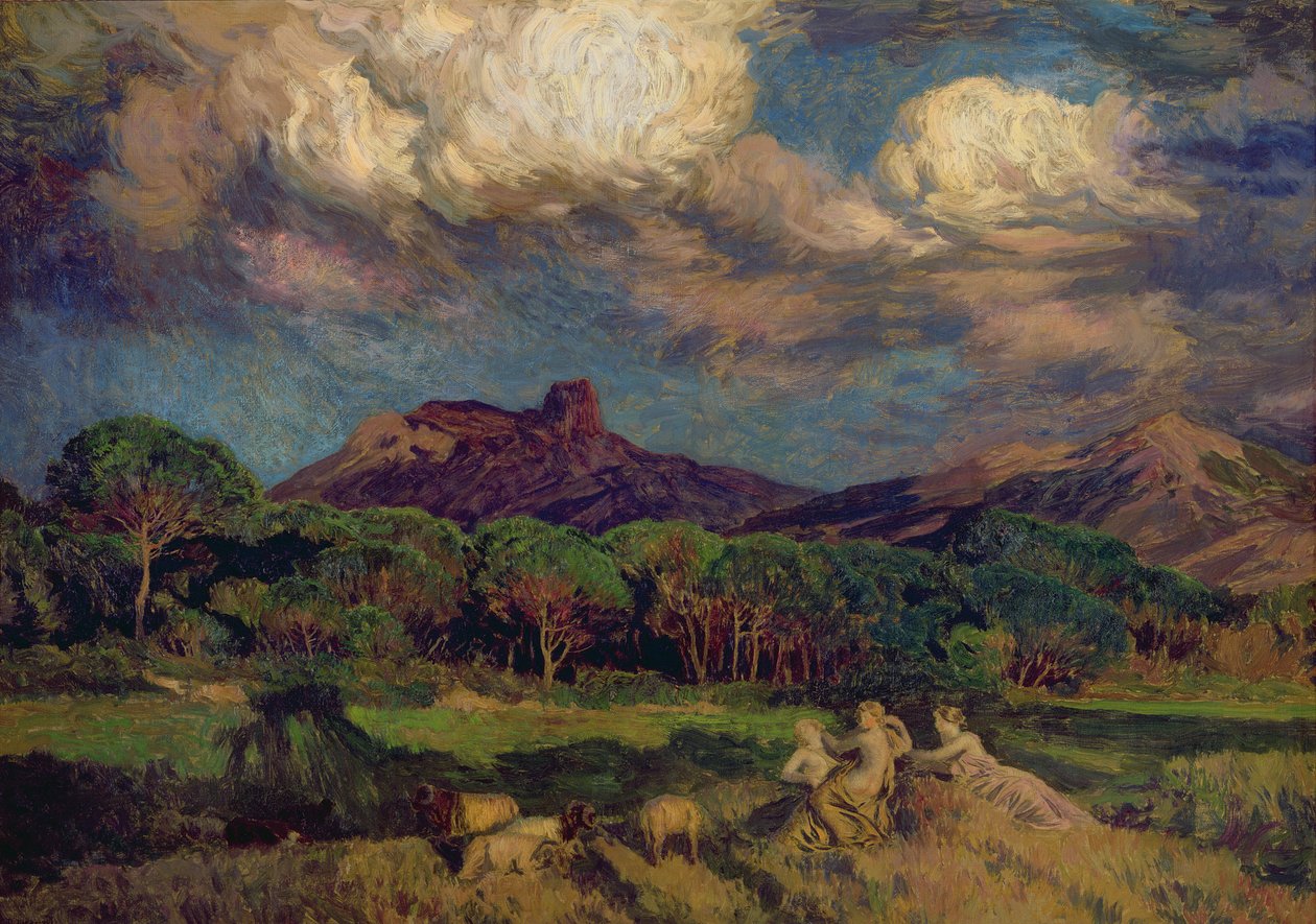 As dríades de Marie Auguste Emile Rene Menard