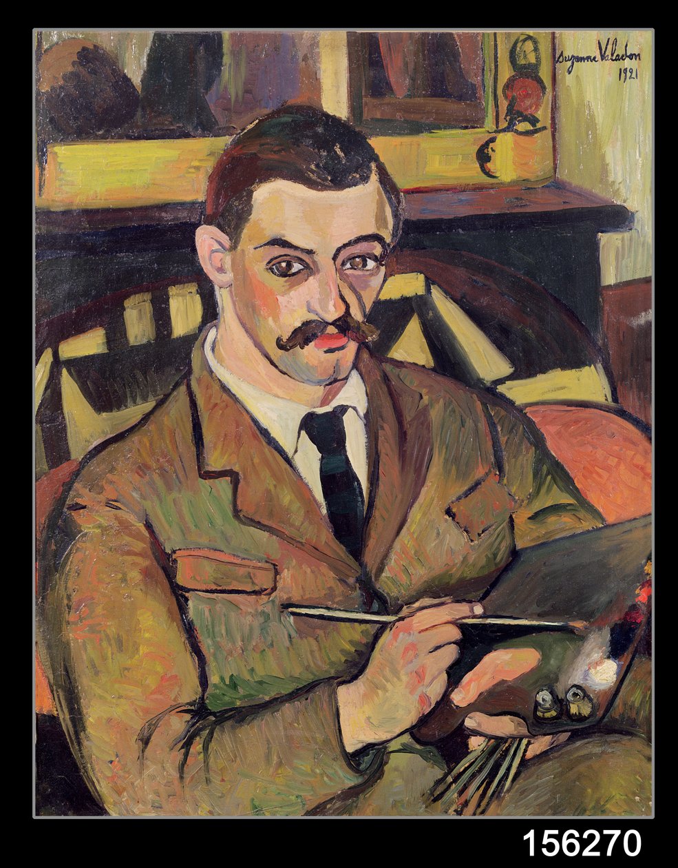 Retrato de Maurice Utrillo (1883-1955) 1921 de Marie Clementine (Suzanne) Valadon