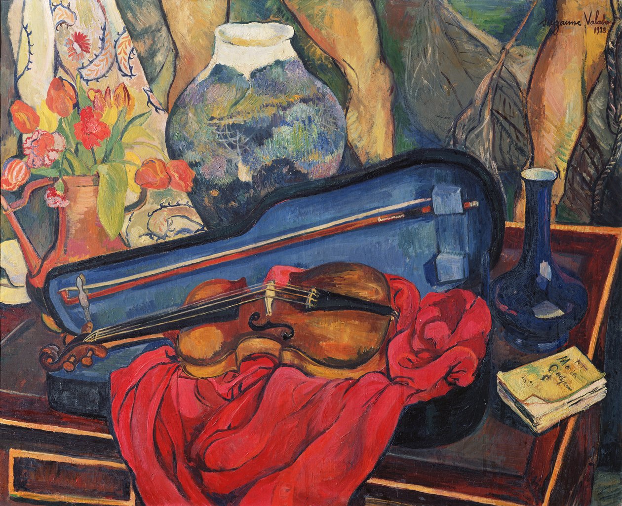 O caso do violino, 1923 de Marie Clementine (Suzanne) Valadon
