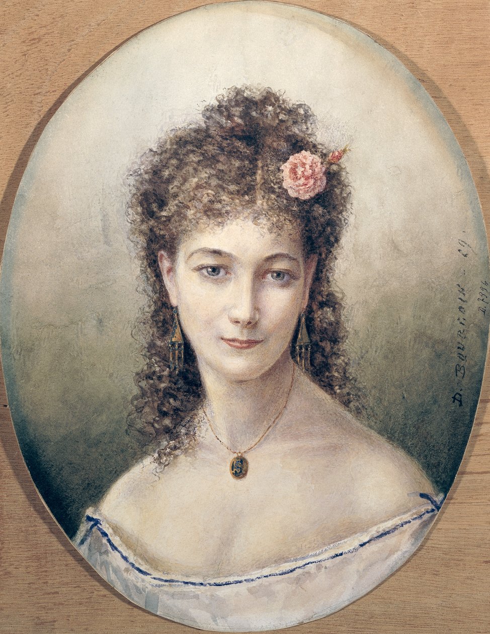 Sarah Bernhardt (1844-1923) 1869 de Marie Desire Bourgoin