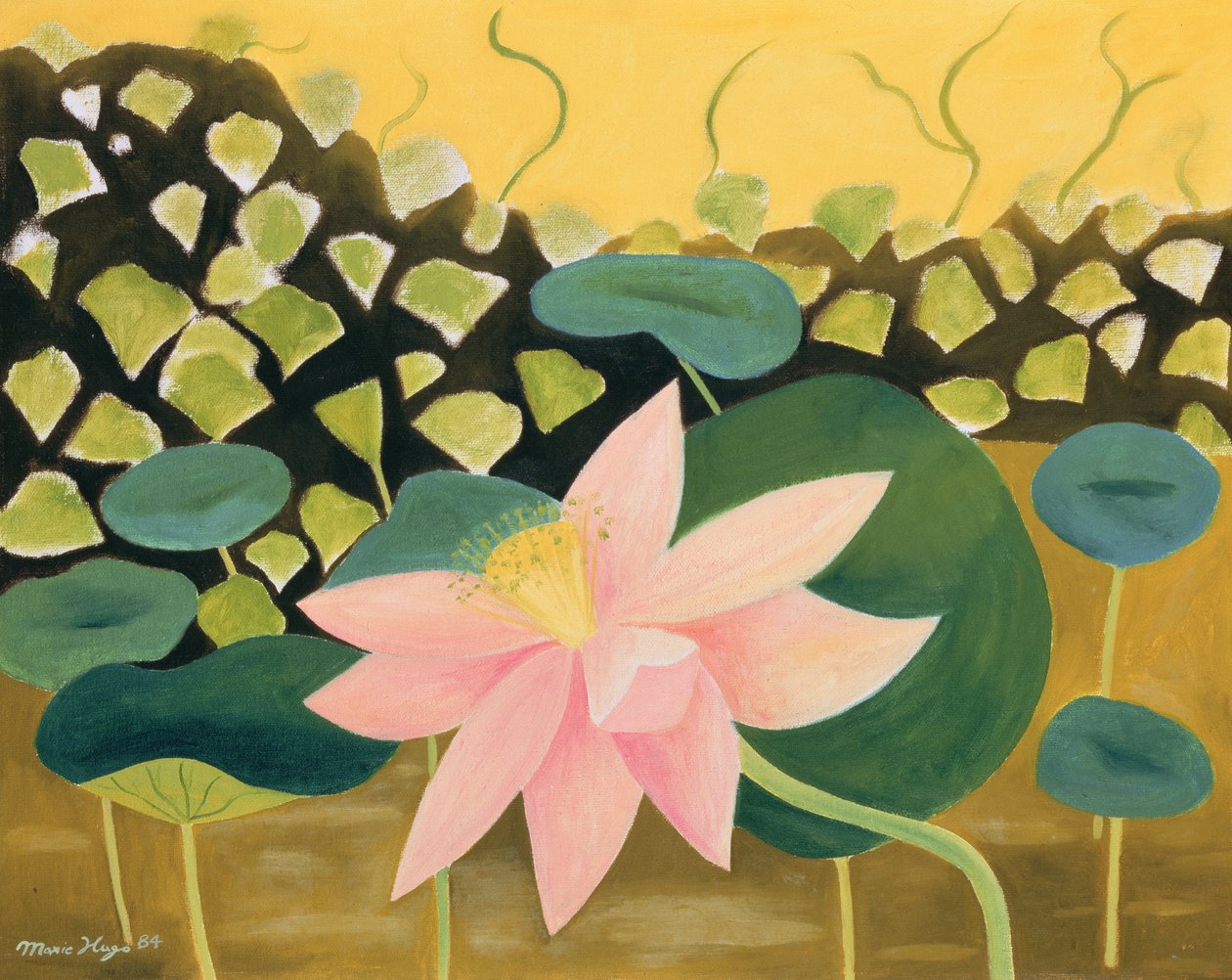 Flor De Lótus, 1984 de Marie Hugo
