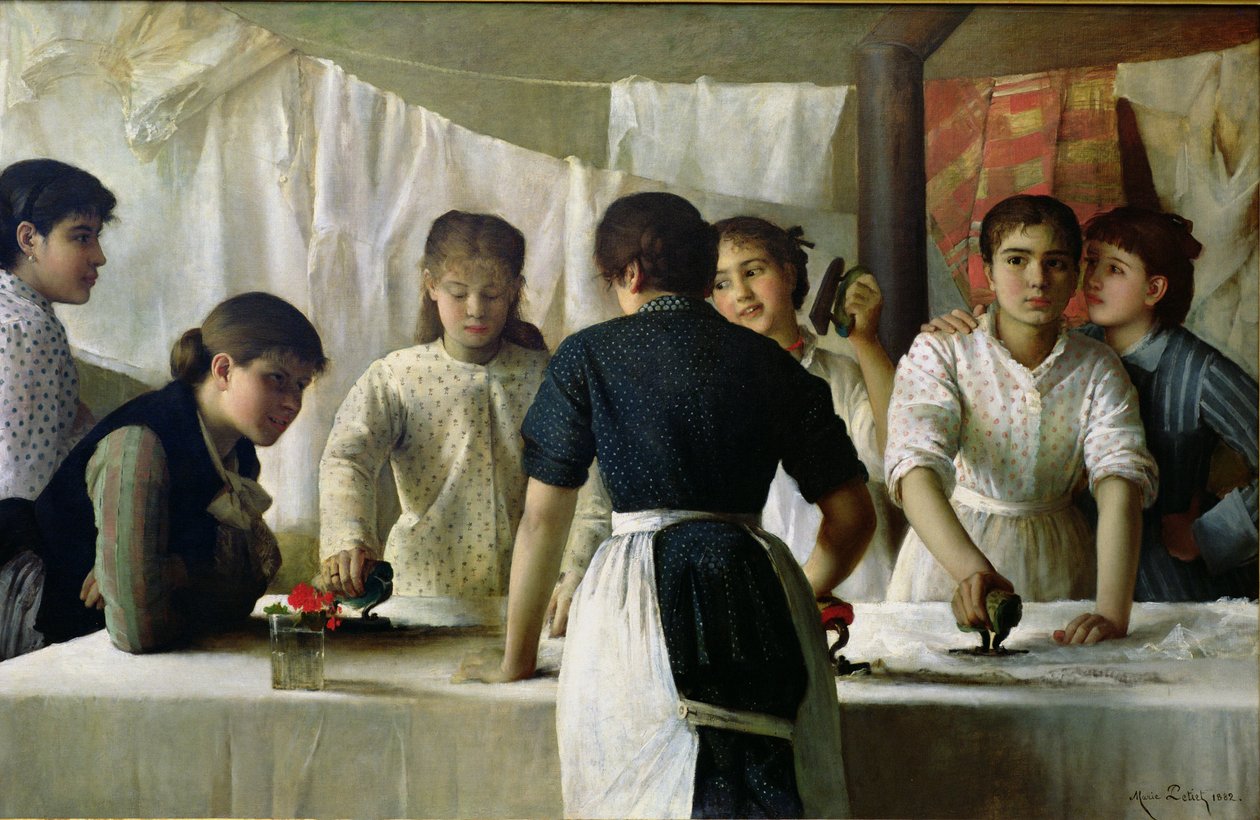 Lavanderias, 1882 de Marie Petiet