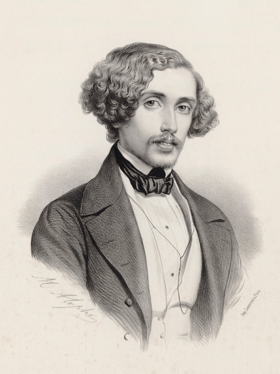 Julius Schulhoff por Alophe de Marie Alexandre Alophe