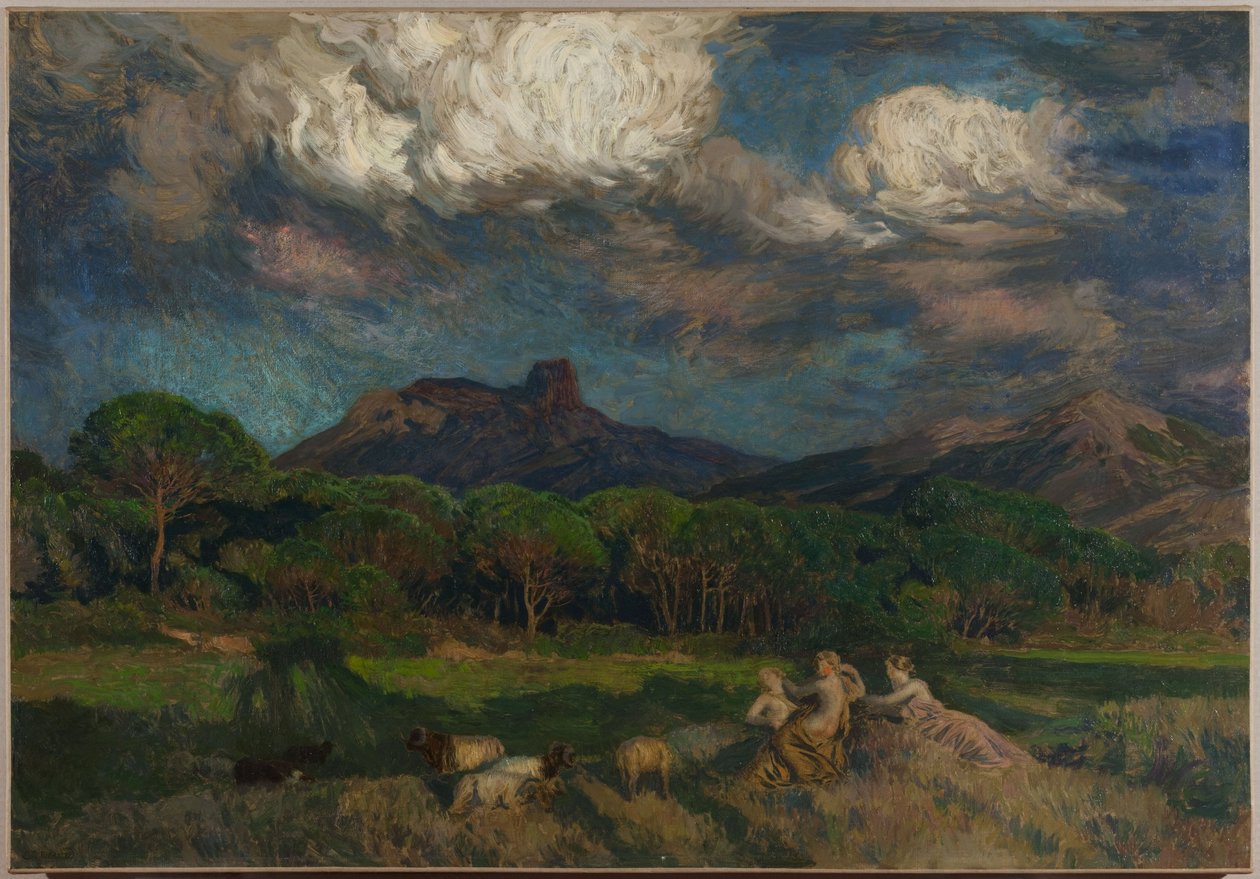 As Dríades de Marie Auguste Emile Rene Menard