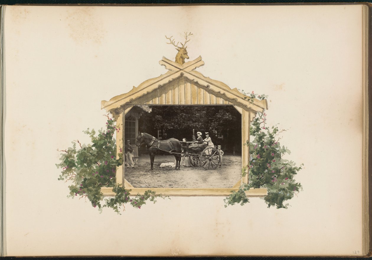 The Madame B Album, 1870s. de Marie Blanche Hennelle Fournier