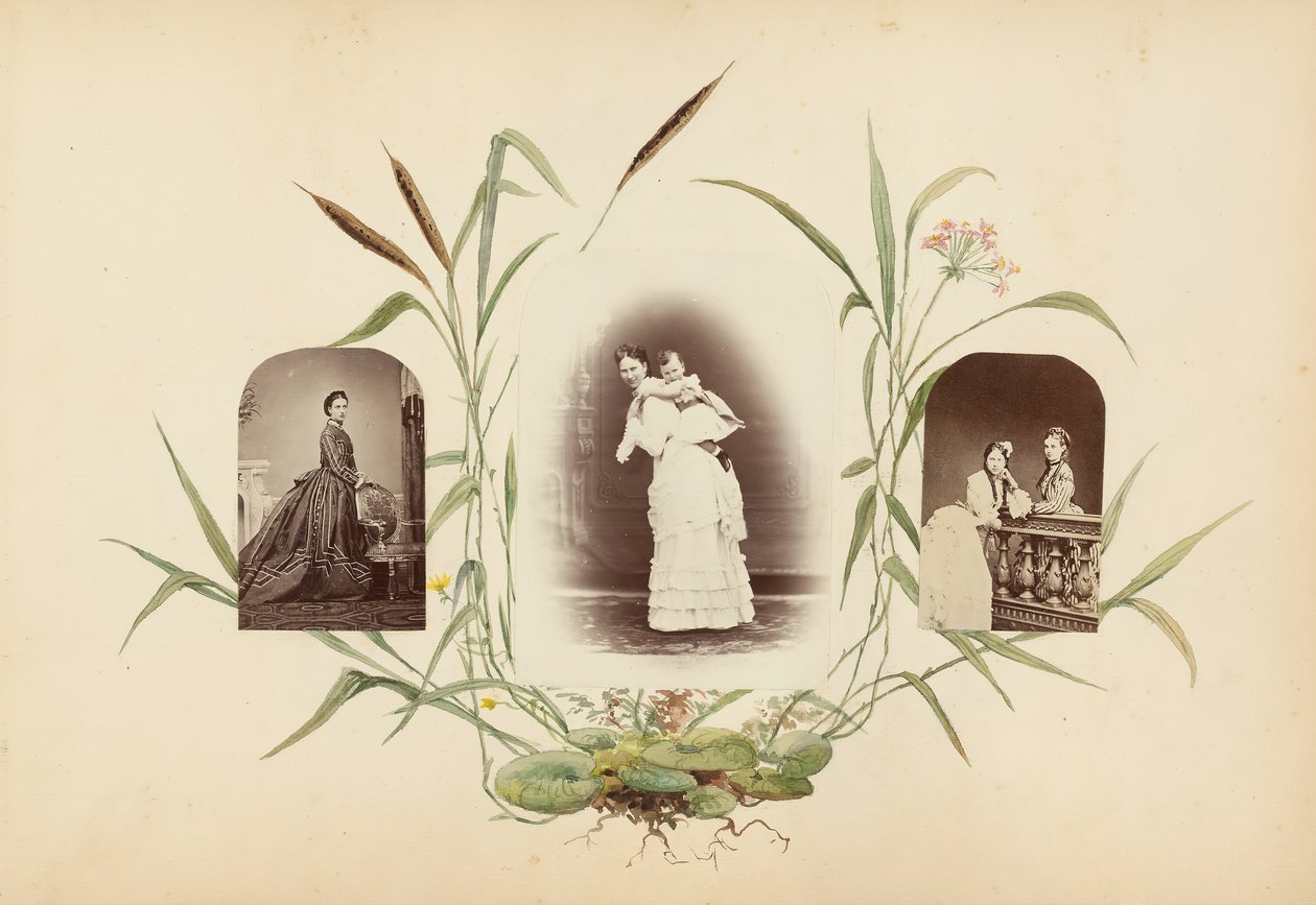 The Madame B Album, 1870s. de Marie Blanche Hennelle Fournier