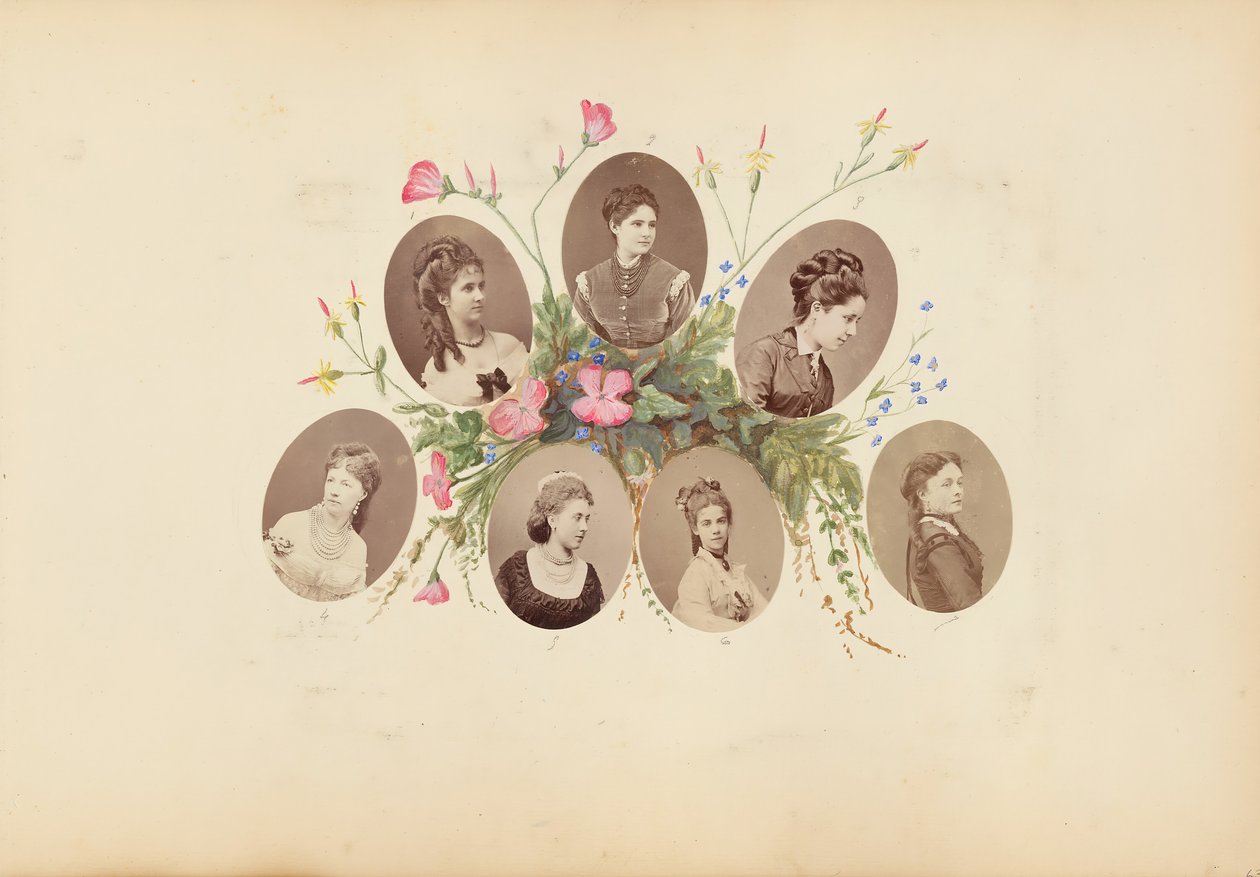 The Madame B Album, 1870s. de Marie Blanche Hennelle Fournier