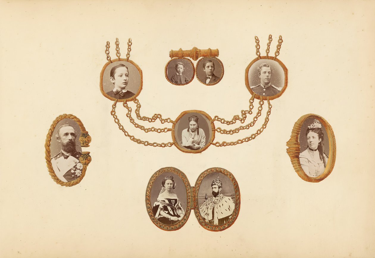 The Madame B Album, 1870s. de Marie Blanche Hennelle Fournier