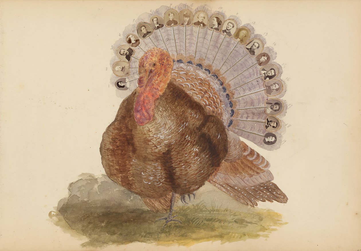 The Madame B Album, 1870s. de Marie Blanche Hennelle Fournier