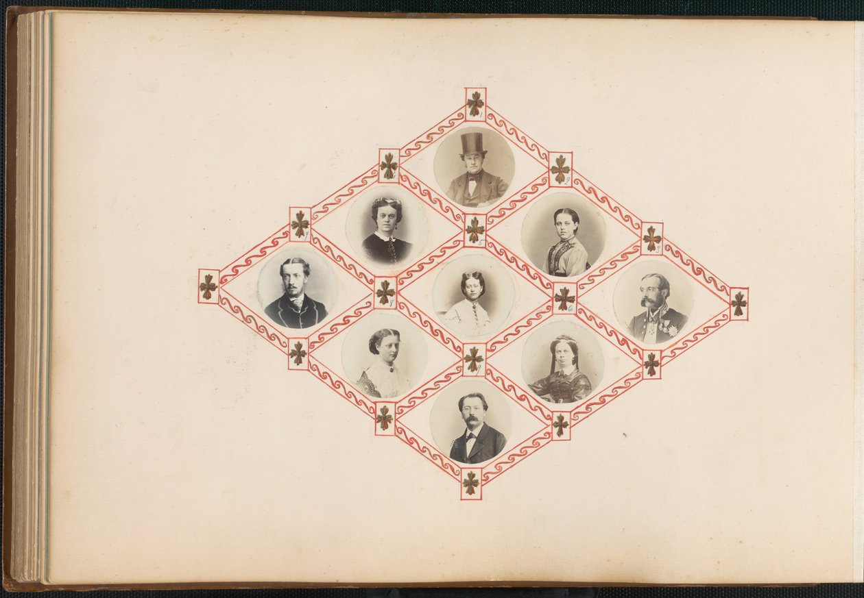 The Madame B Album, 1870s. de Marie Blanche Hennelle Fournier
