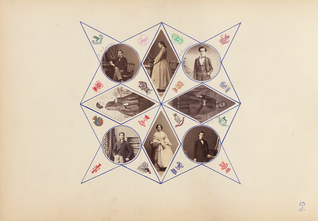 The Madame B Album, 1870s. de Marie Blanche Hennelle Fournier