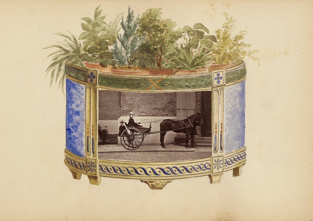 The Madame B Album, 1870s. de Marie Blanche Hennelle Fournier
