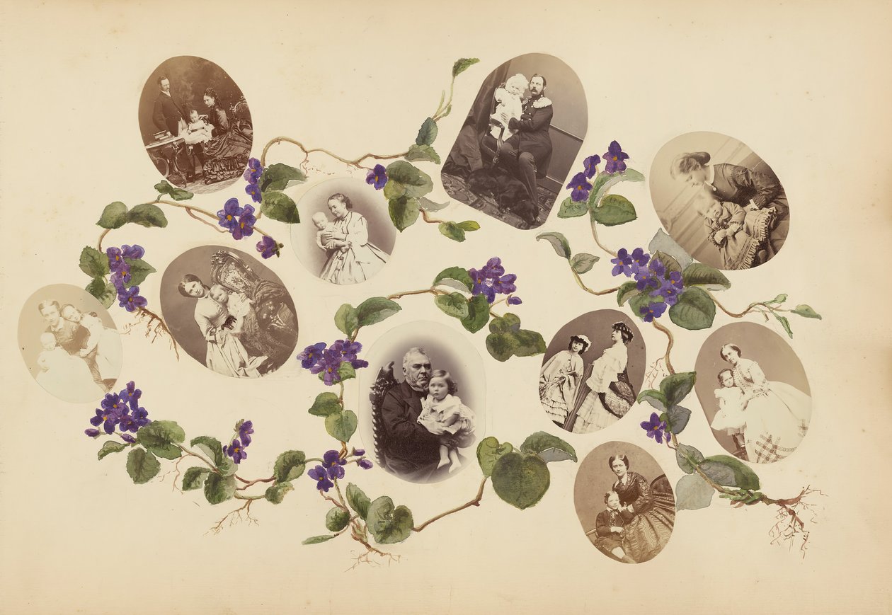 The Madame B Album, 1870s. de Marie Blanche Hennelle Fournier