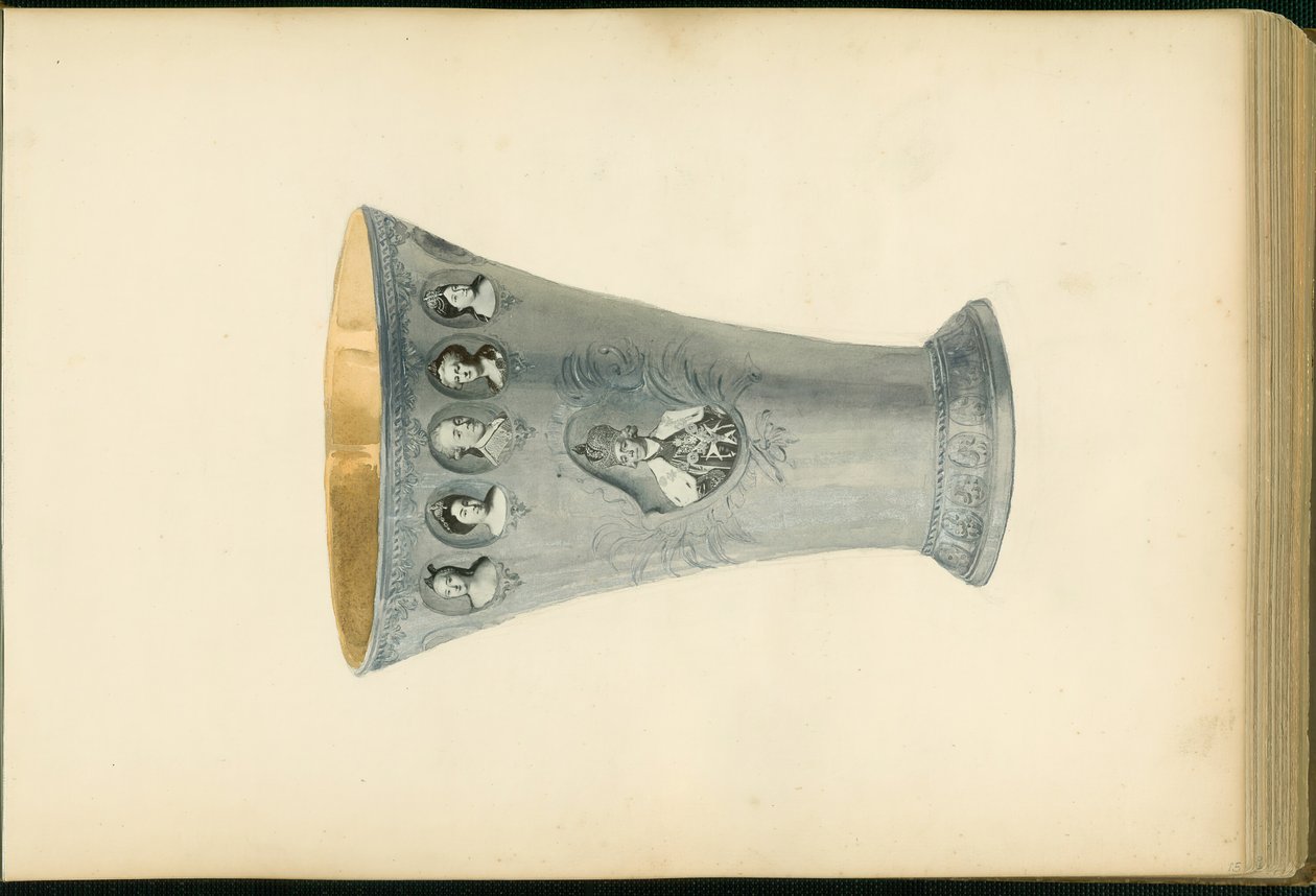 O álbum Madame B, década de 1870. de Marie Blanche Hennelle Fournier
