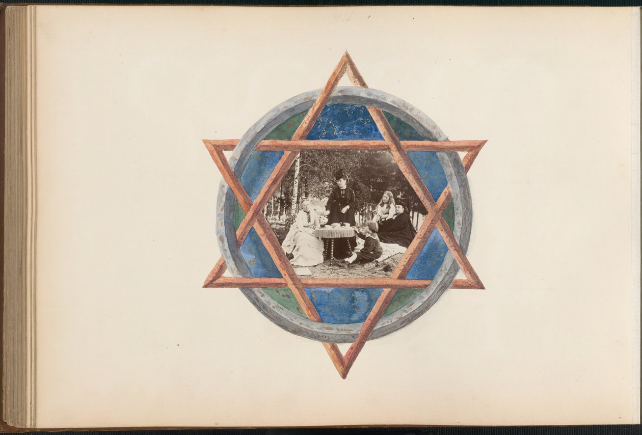 O álbum Madame B, década de 1870. de Marie Blanche Hennelle Fournier