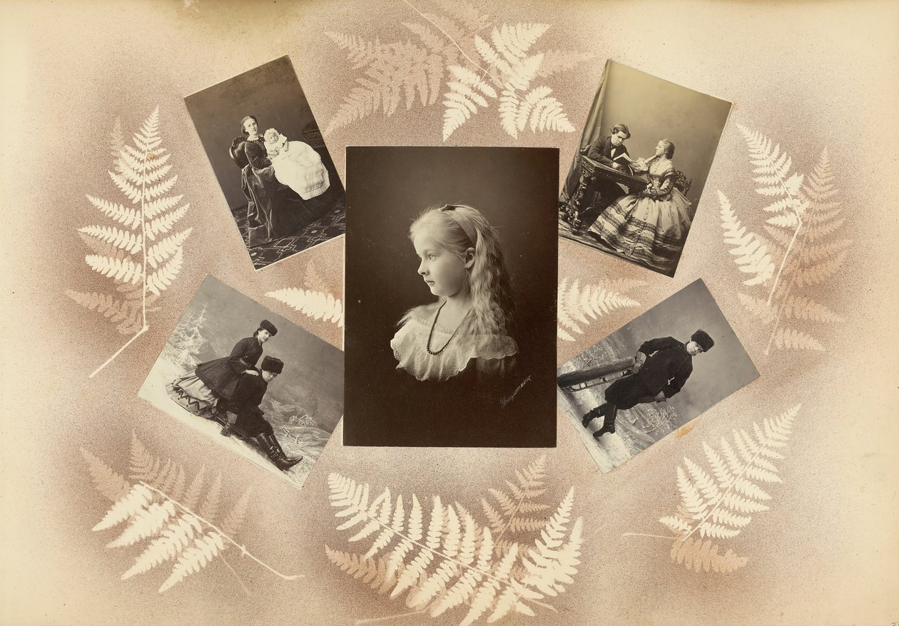 O álbum Madame B, década de 1870. de Marie Blanche Hennelle Fournier