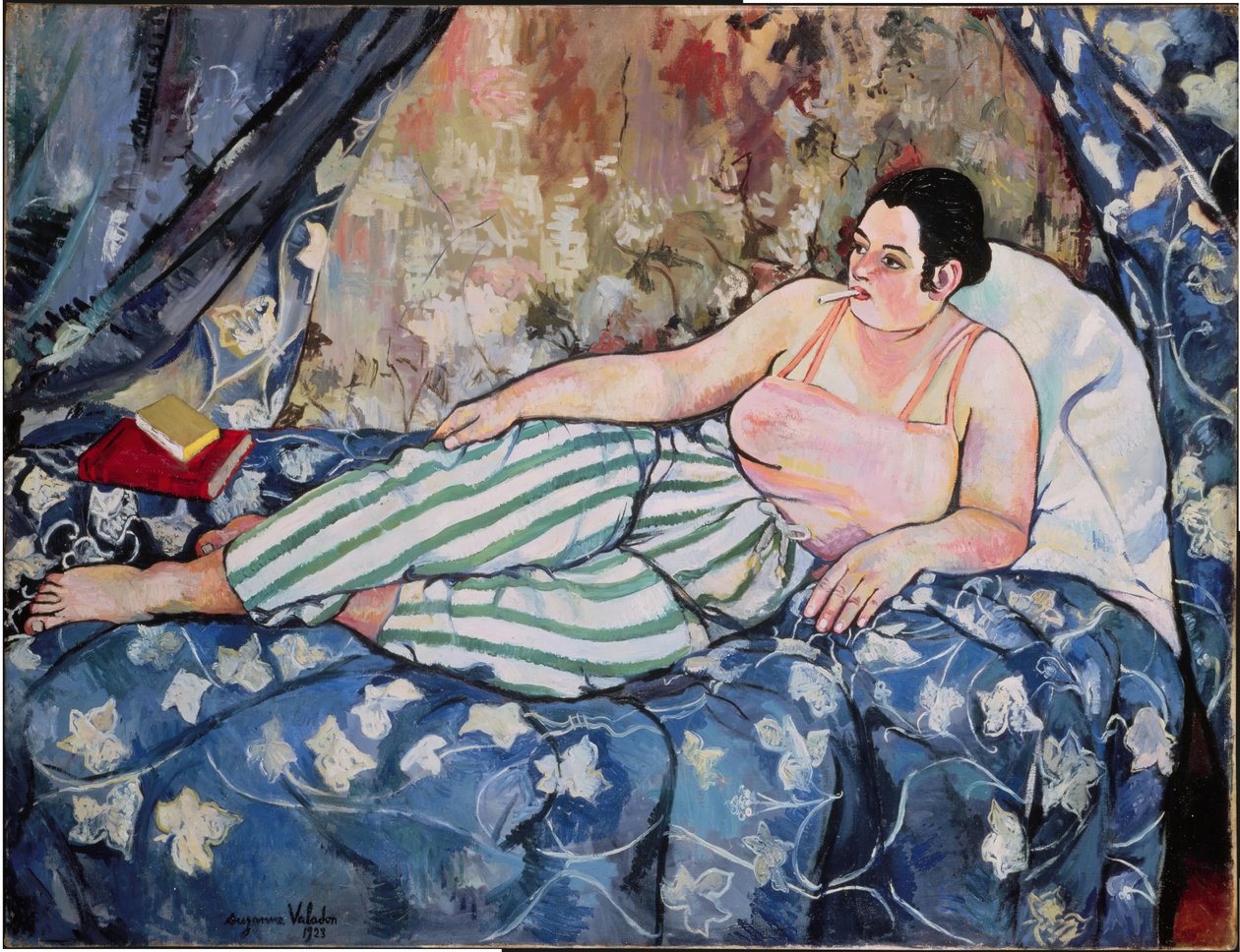 A Sala Azul de Marie Clementine (Suzanne) Valadon