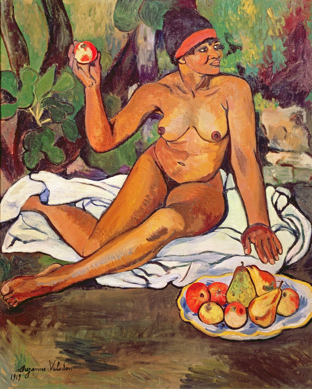 Jovem mulher de meia casta de Marie Clementine (Suzanne) Valadon