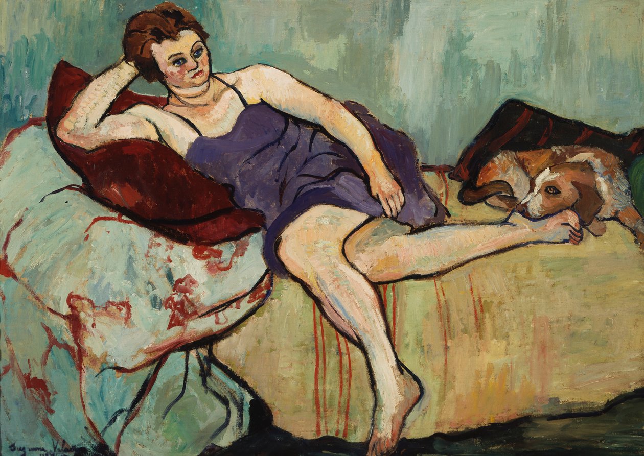 Marie Coca com Arbi, 1927 de Marie Clementine Valadon