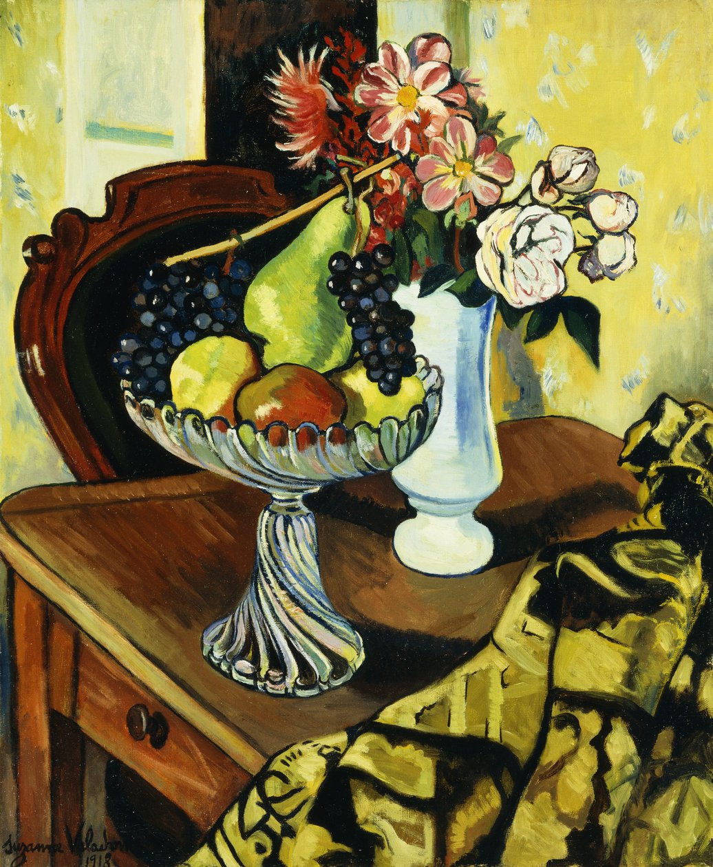 Ainda vida com fruteira, 1918 de Marie Clementine Valadon