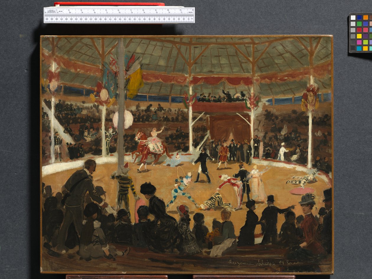 O circo, 1889 de Marie Clementine Valadon