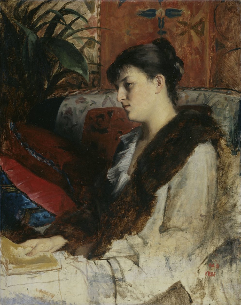 A Cunhada do Artista de Marie Constantine Bashkirtseff