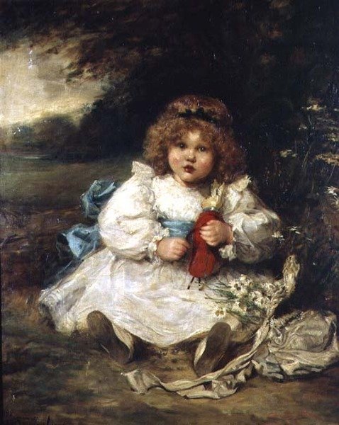 Retrato de Dorot, Filha de Sir Charles Swinfen Eady de Marie Elizabeth Seymour Lucas