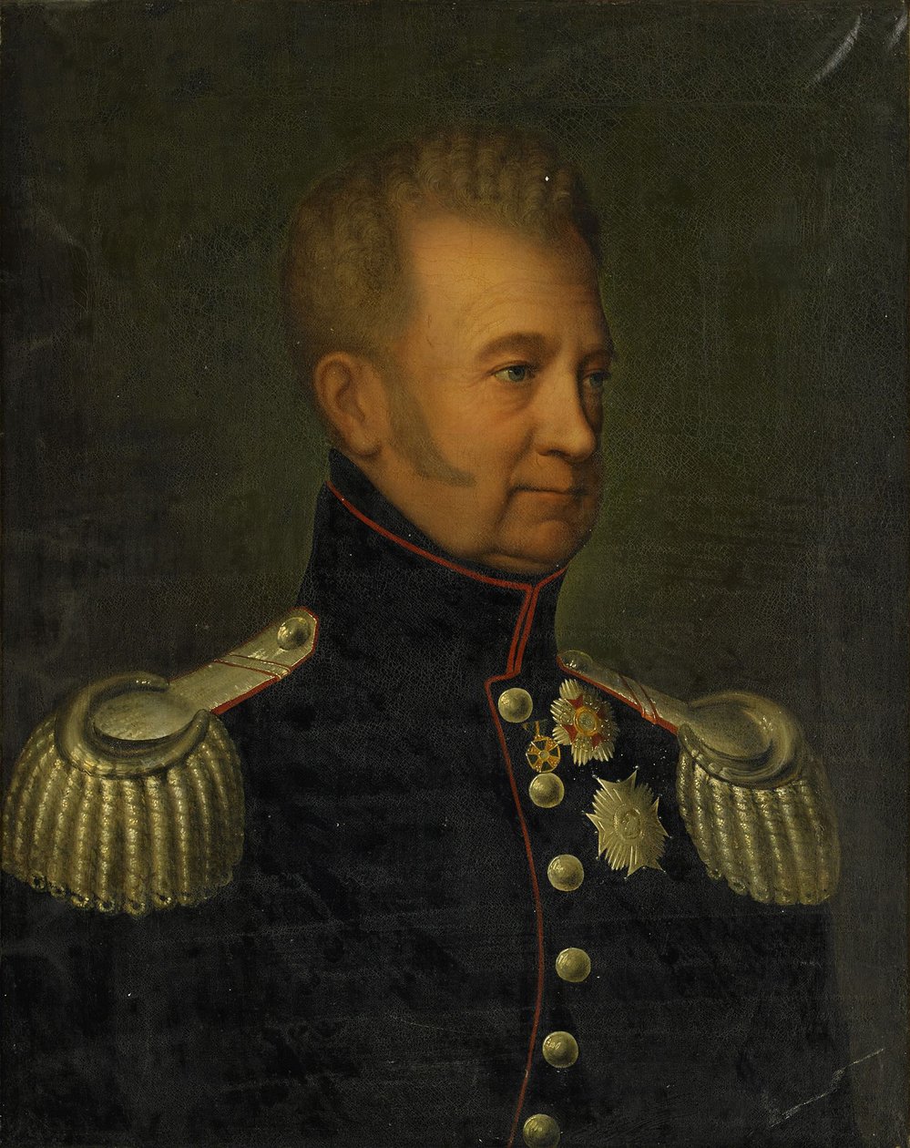 Leopoldo I, Grão-Duque de Baden 1790-1852 de Marie Ellenrieder