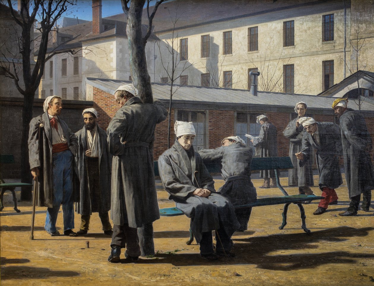Os Convalescentes de Marie Francois Firmin Girard