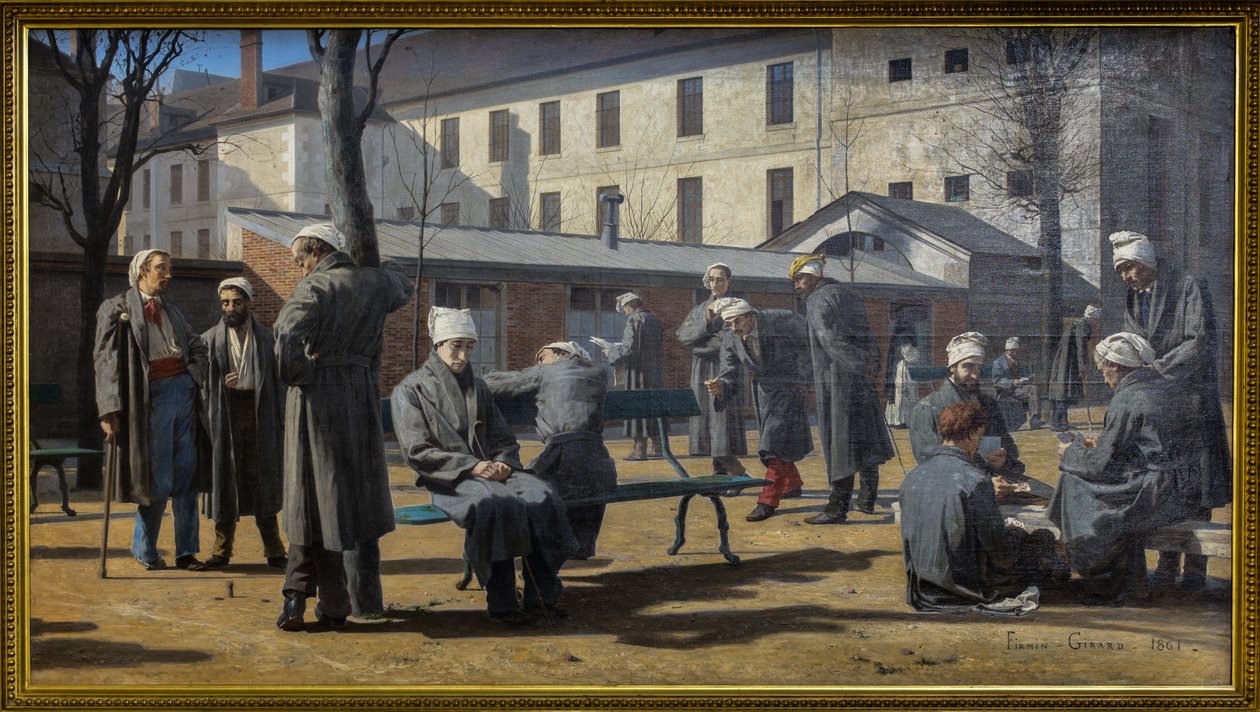 Os Convalescentes de Marie Francois Firmin Girard