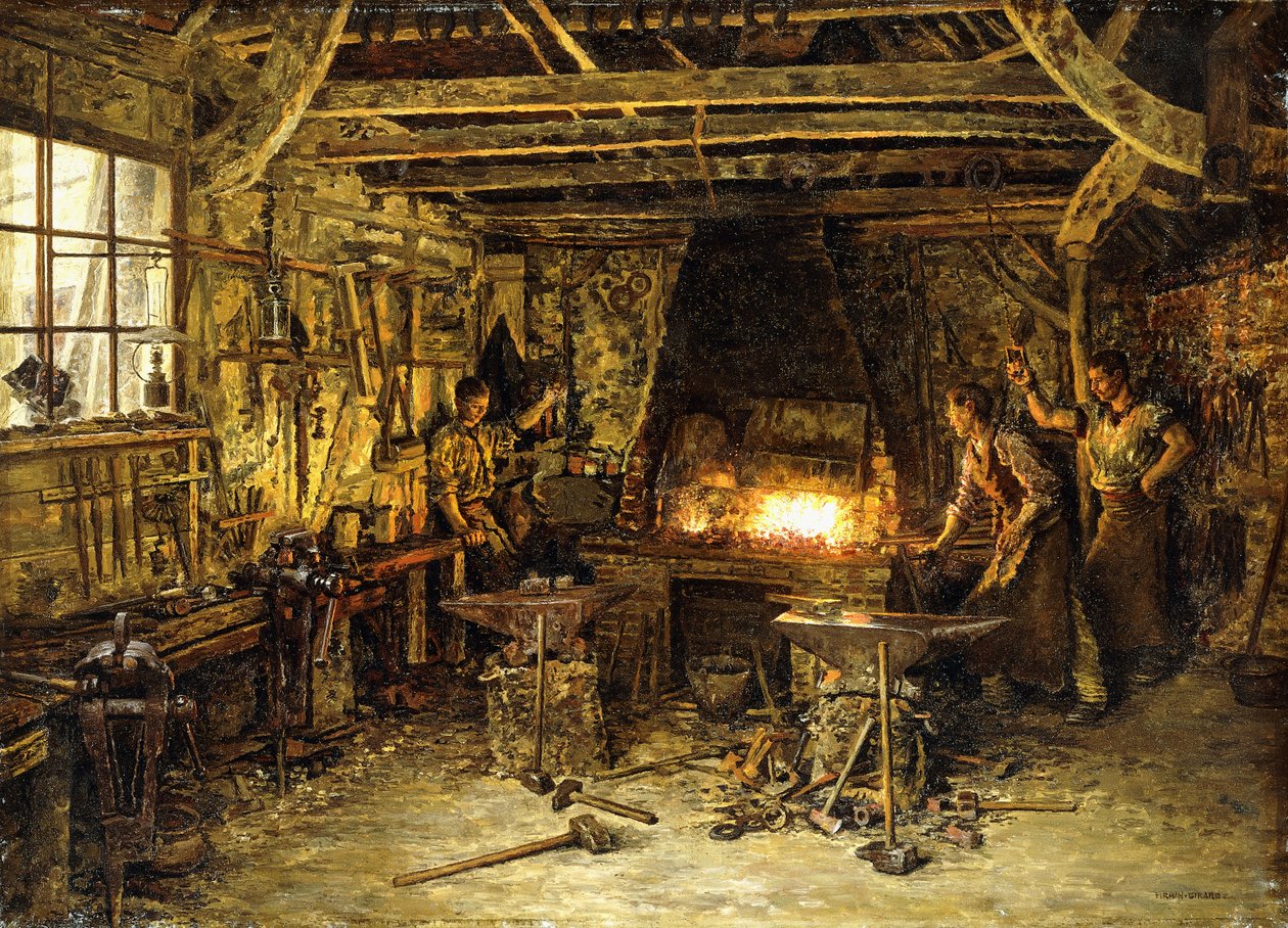 Glassmakers, de Marie Francois Firmin Girard