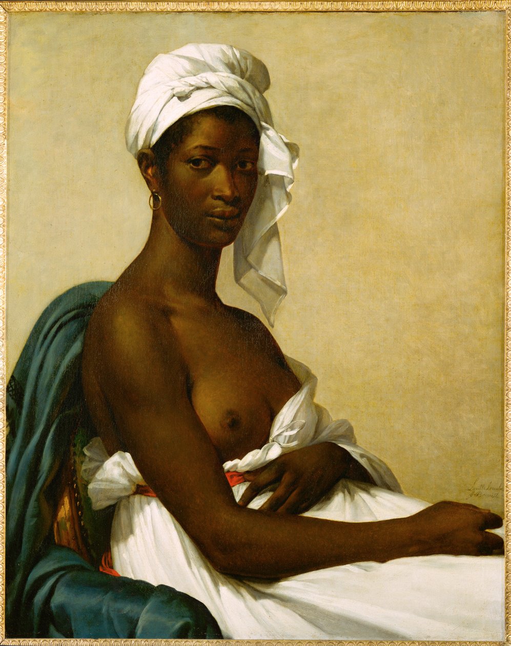Retrato de uma negra de Marie Guilhelmine Benoist