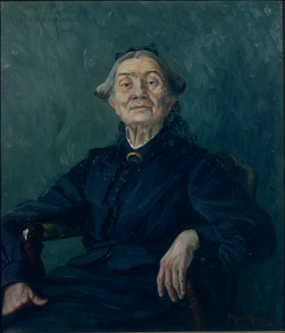 Ano Hansteen (óleo sobre tela) de Marie Hauge
