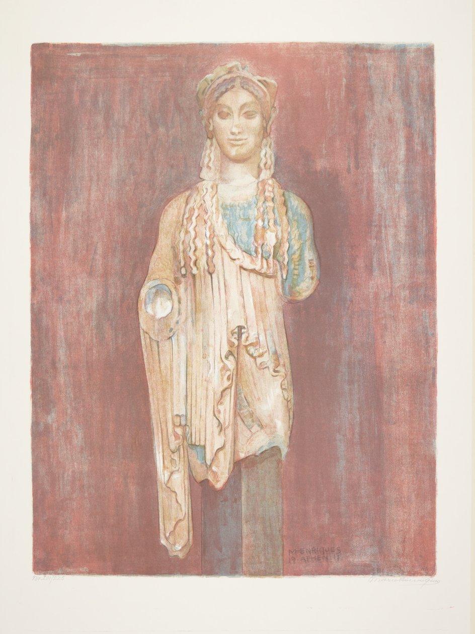 Kore grego arcaico (Atenas) de Marie Henriques